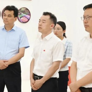 省農(nóng)業(yè)農(nóng)村廳黨組書(shū)記、廳長(zhǎng)汪學(xué)軍一行來(lái)臨調(diào)研